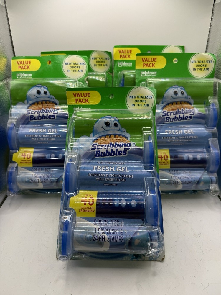 Scrubbing Bubbles Fresh Gel Toilet Stamps 24 (5)