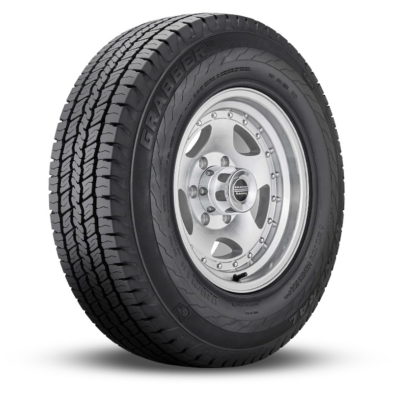 1 General Grabber A/TX 235/80R17 120/117R All Terrain 3PMSF 50K Mileage 10 PLY