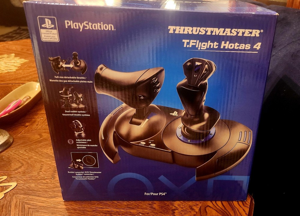 Thrustmaster T-Flight Hotas 4 Ace Combat 7 Edition Joystick for PlayStation 4 &5-image