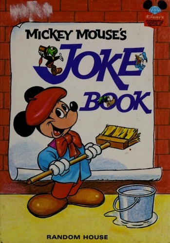 MICKEY MOUSE JOKE BOOK by Disney Book Club, Acceptable Book