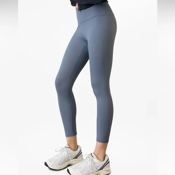 Athleta Transcend Ribbed High Rise 7/8 Legging Women’s Sz M