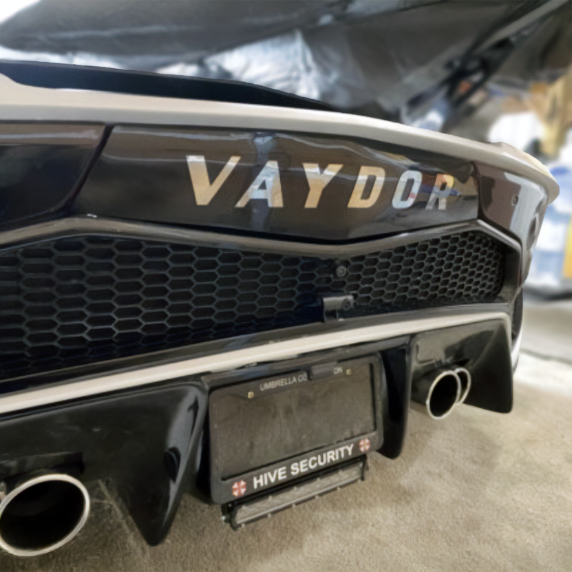 Vaydor X2 Chrome Overlay Letters – Not Vinyl Decals
