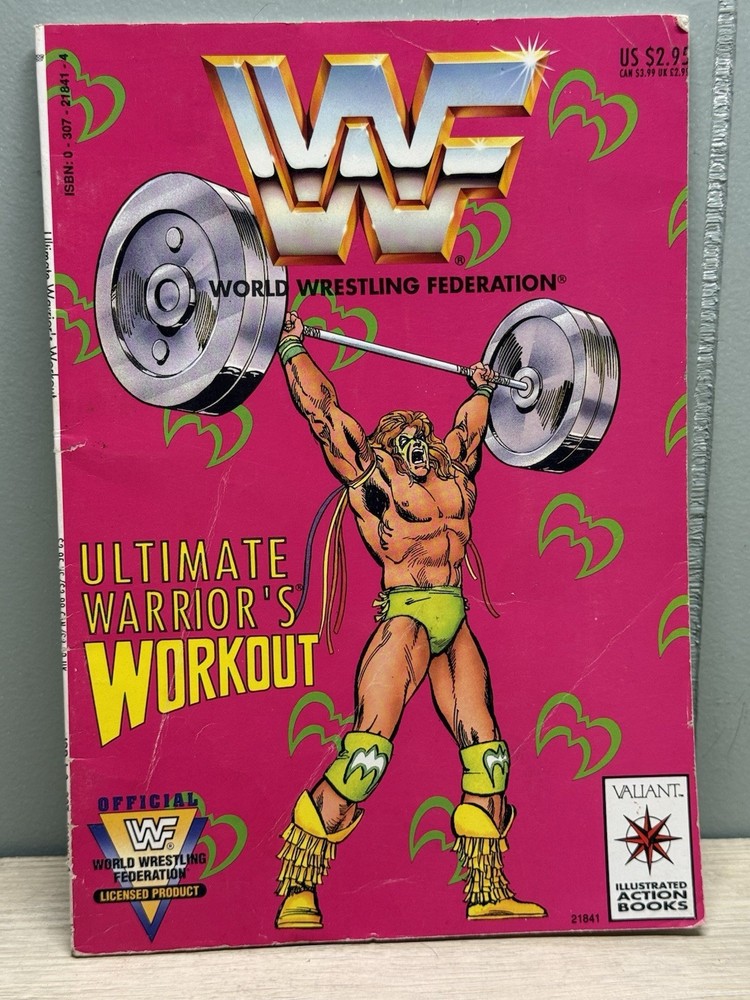 WWF Ultimate Warrior's Workout Wrestling WWE #1 Valiant Comics Vintage 1991
