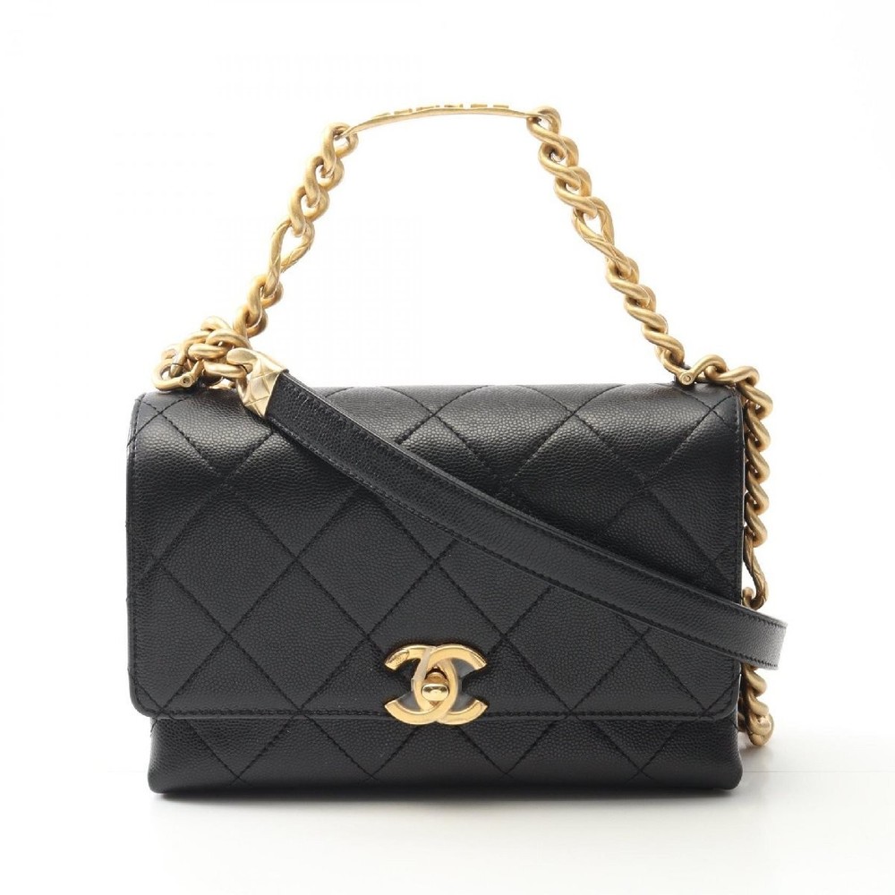 Chanel Matelasse Calfskin Shoulder Bag Style 179769