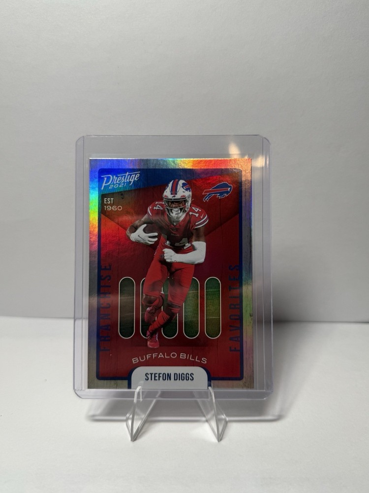 2021 Panini Prestige Franchise Favorites Stefon Diggs #FF-12