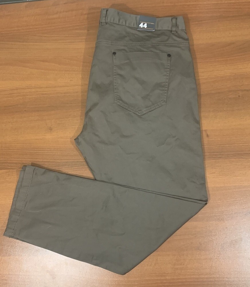 NWT Johnny Bigg Benny Stretch Chino Pants Men’s Size 44 Mushroom Brown