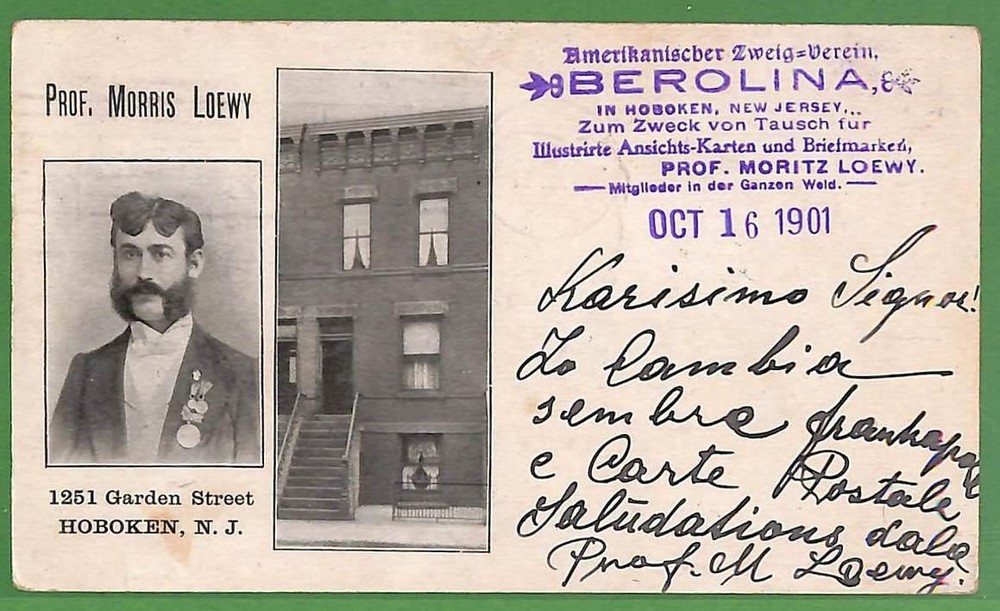 ak7878 - USA - VINTAGE POSTCARD -  New Jersey, Hoboken - 1901  NICE!