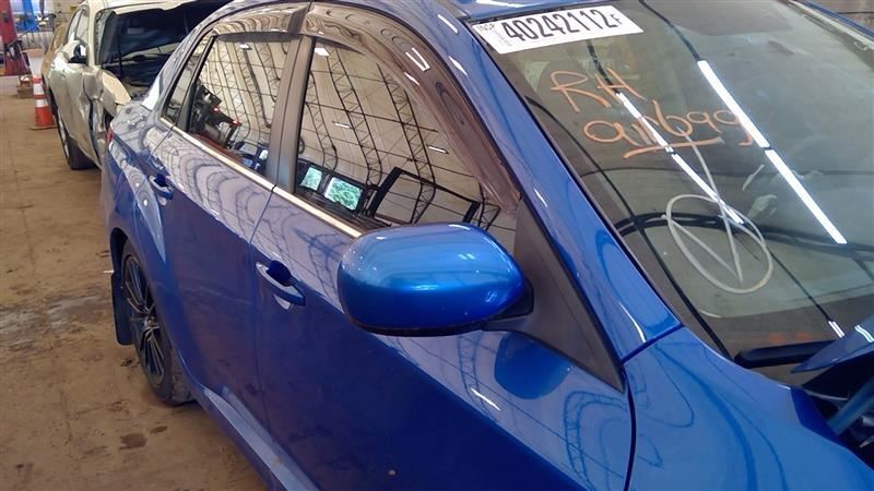 Power Passenger Side Mirror Non-Heated Fits 08-14 Impreza Turbo 4824756