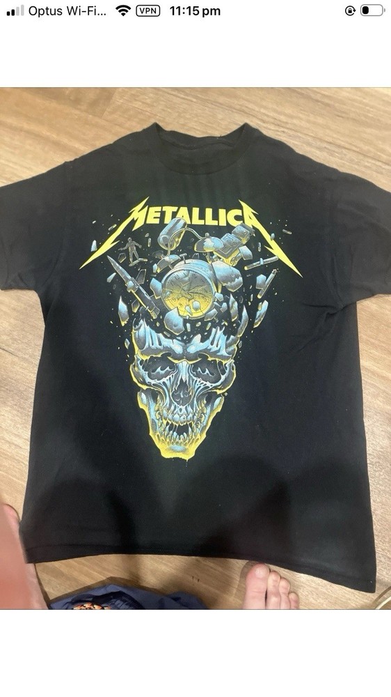 Metallica M72 World Tour Shirts X5
