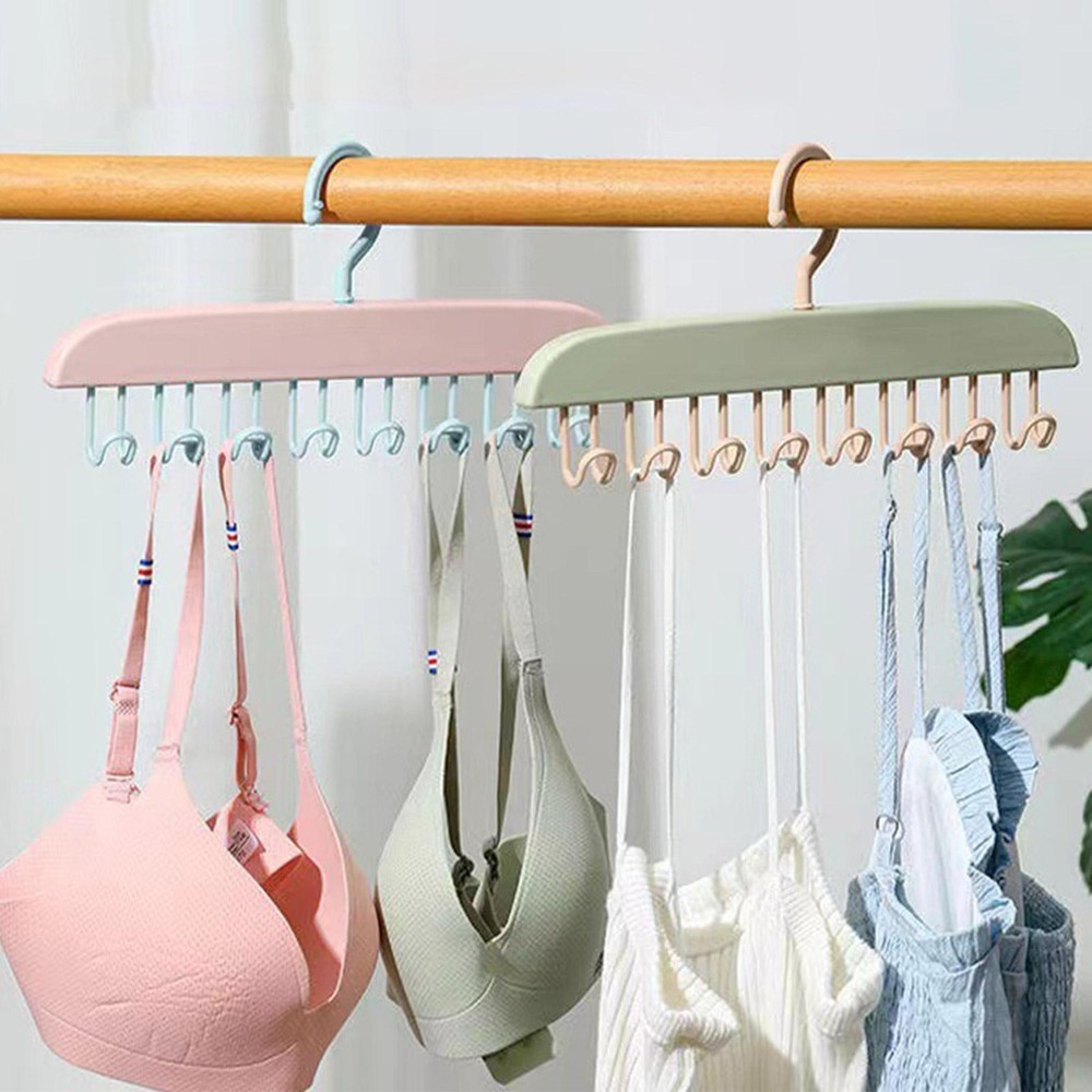2X Houesehold Underwear Hanger Camisole Bras Tank Tops Hanger Storage Organizers