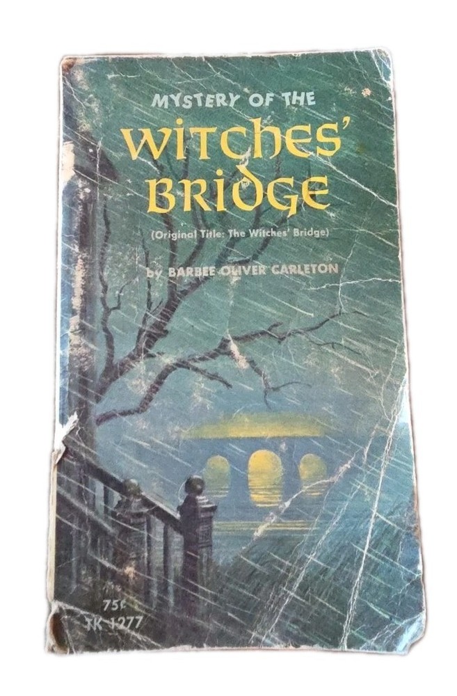 Vintage Scholastic PB Book 1969 Witches Bridge by Barbee Oliver Carleton