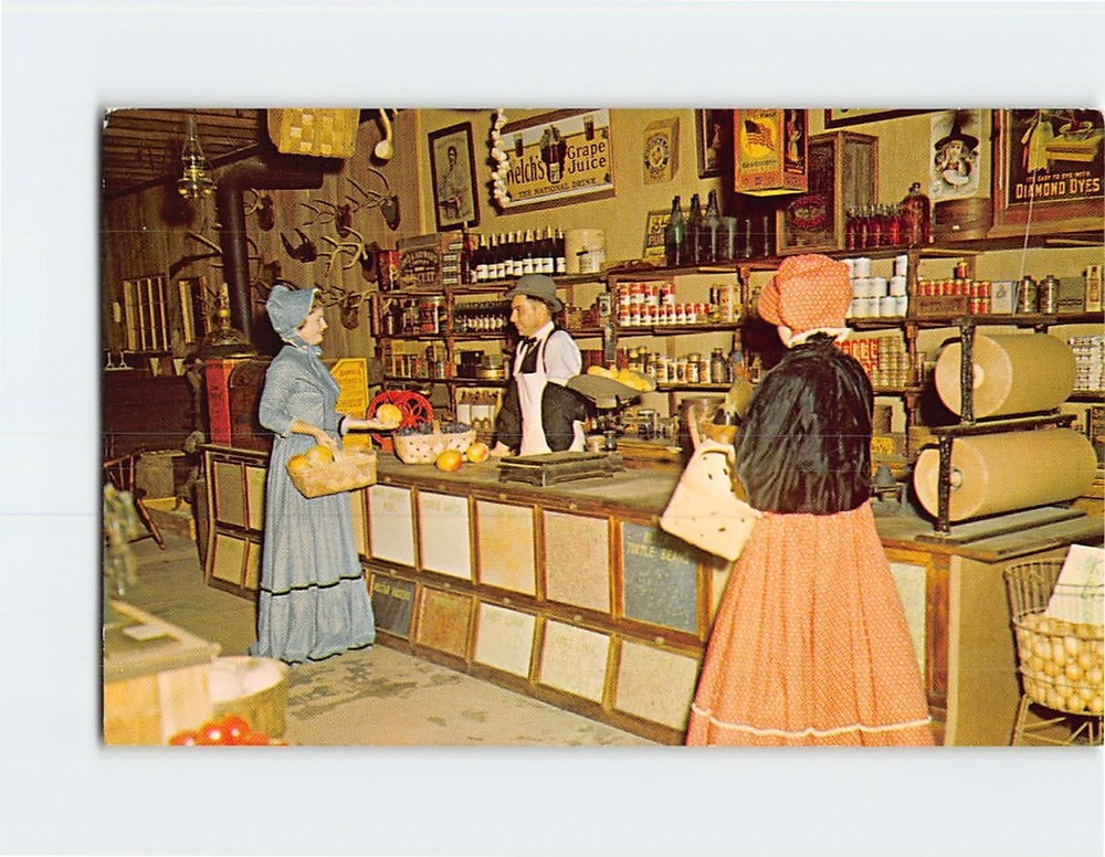 Postcard St. Augsutine Oldest Store Museum Florida USA
