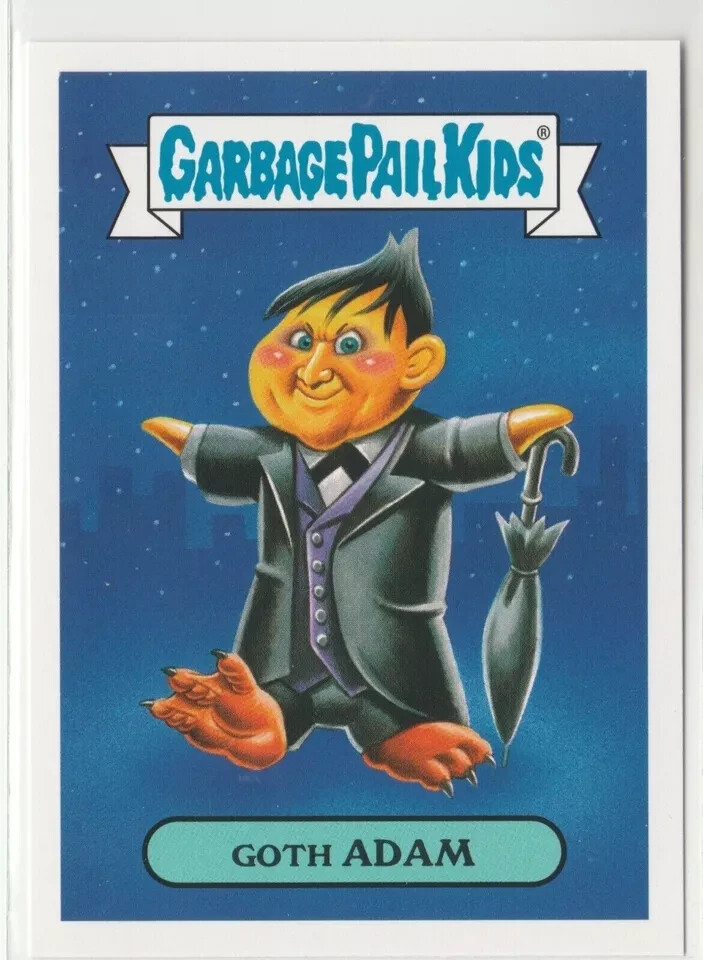 Goth Adam Garbage Pail Kids GPK 2016 Prime Slime Trashy TV #5b