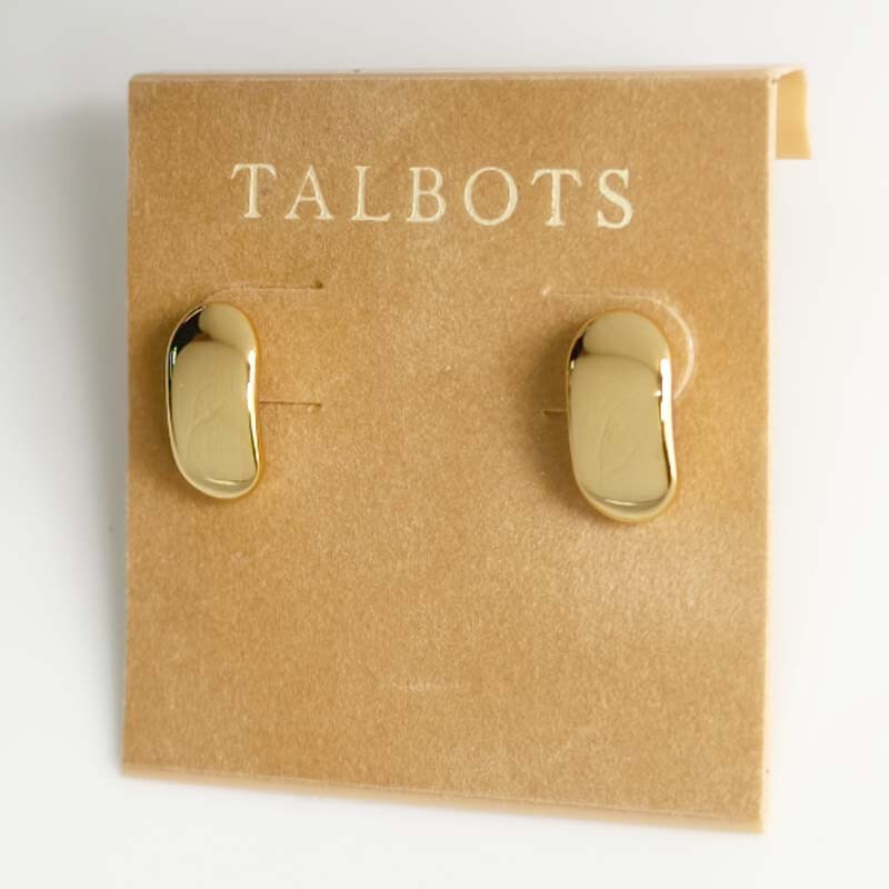 Talbots Minimalist Geometric Stud Earrings for Women Party Vacation Jewelry Chic Style