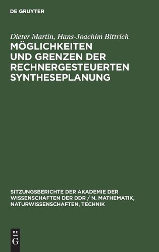 Dieter Martin Hans- Möglichkeiten Und Grenzen Der Rechnergesteuerten (Hardback)