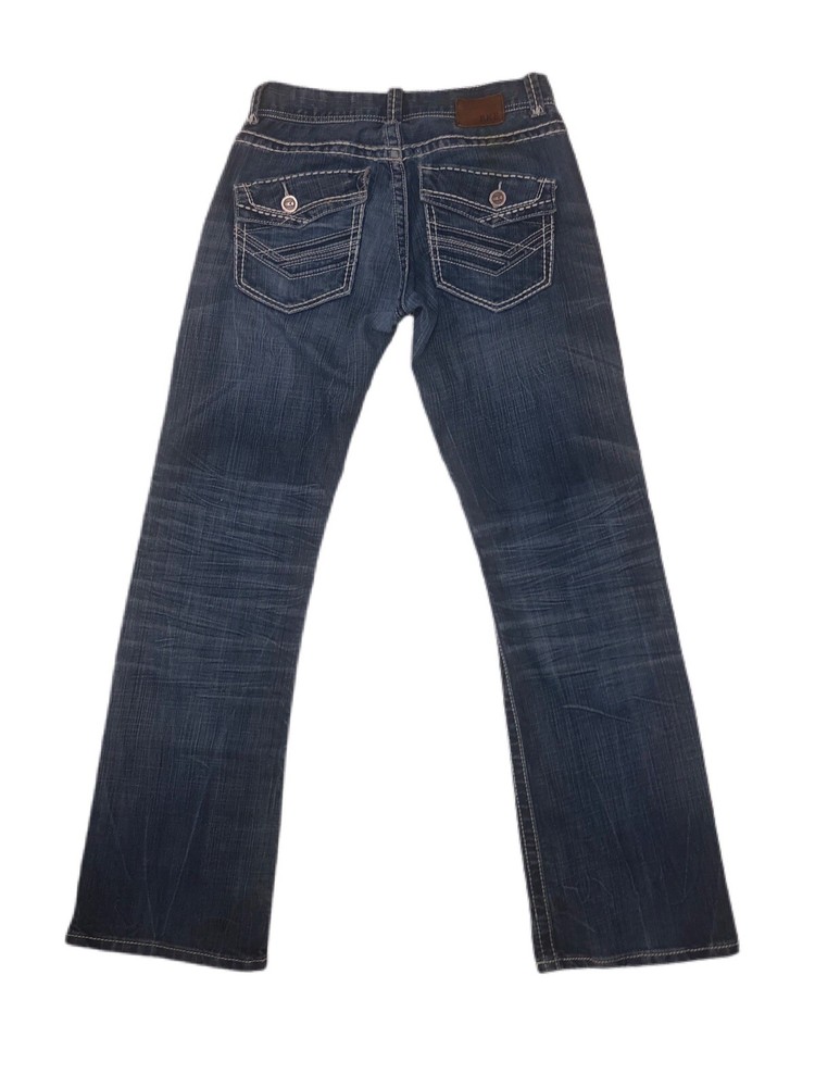 Y2K Buckle BKE Women's Justin  Bootcut Dark Blue Stretch Denim Jeans Size 29x 32