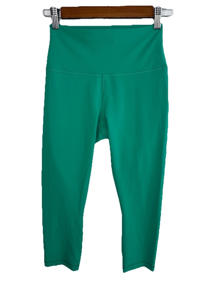 Lululemon Wunder Train Contour Fit High Rise Crop 21