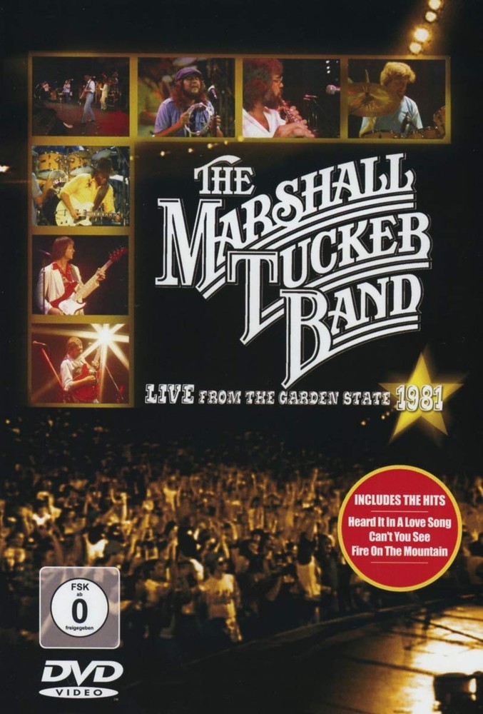 Marshall Tucker Band, The -Live From The Garden State 1981 (DVD) Tucker Marshall