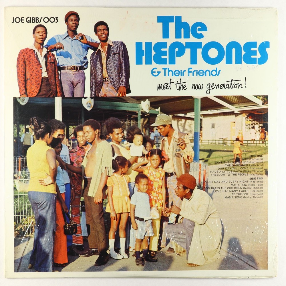 Heptones & Their Friends - Meet The Now Generation! LP - Jogib Jamaica SEALED