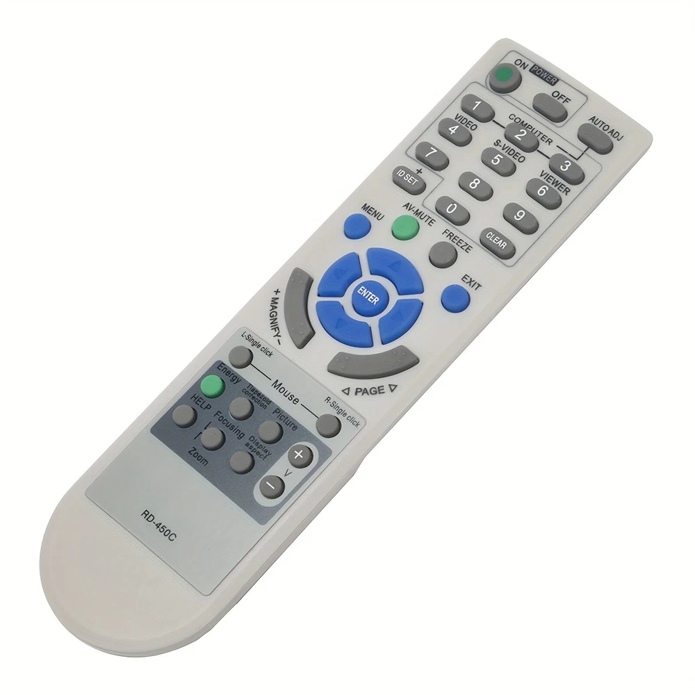 New RD-450C For NEC Projector Remote Control M300WS M350XS RD-443E NP110 NP115