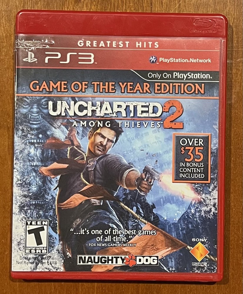 Uncharted 2 Among Thieves Game of The Year Edition CIB PS3 Playstation 3