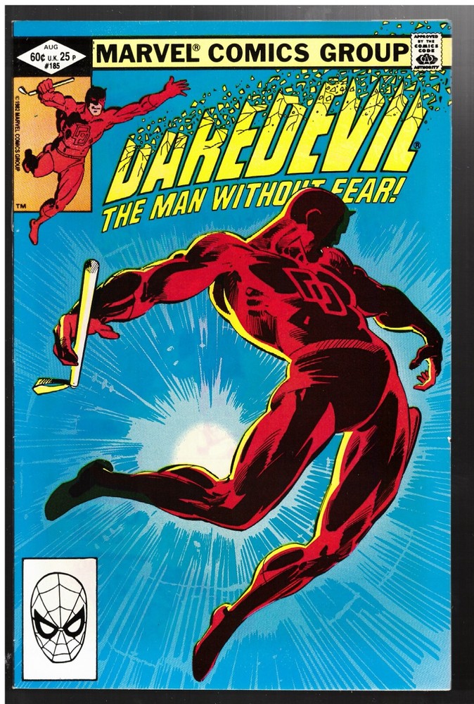Daredevil #185 1982 Marvel 9.4/NM KINGPIN APP. CGC IT!