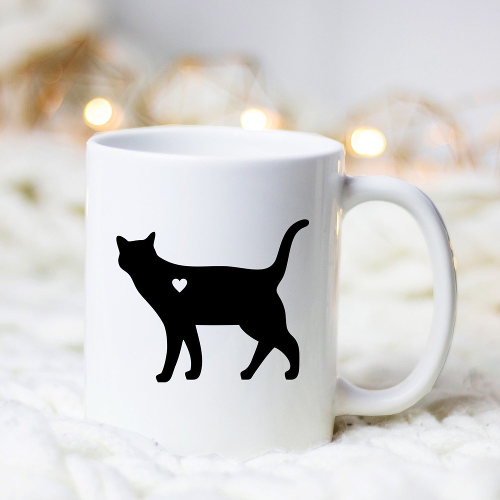 Walking Cat Mug Cat Coffee Mug Cat Mug Cat Lover Mug Gift For Cat Owner Cat