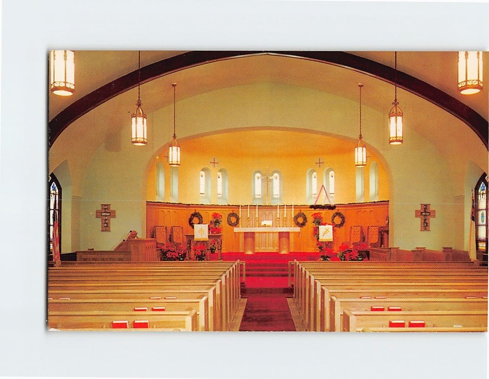 Postcard Holy Trinity Lutheran Church Wilmington Delaware USA