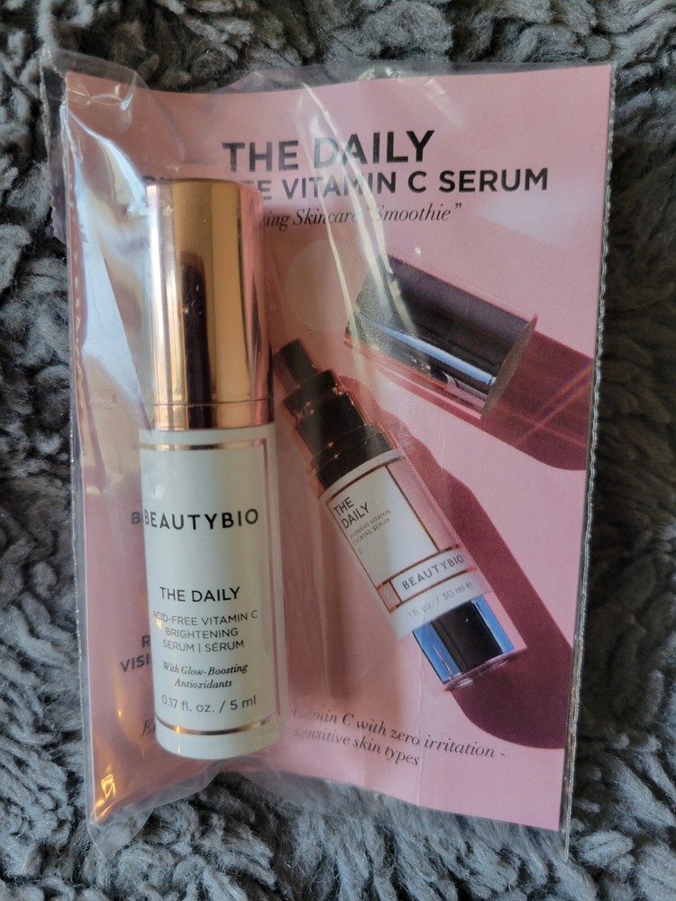 BeautyBio The Daily Acid-free Vitamin C Brightening Serum 0.17 Oz New Travel-image