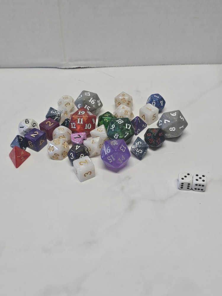 Lot Of DnD Dice J
