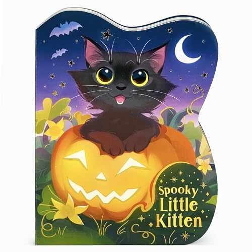 Spooky Little Kitten - Board book, by Rosa Vonfeder; Cottage - Very Good