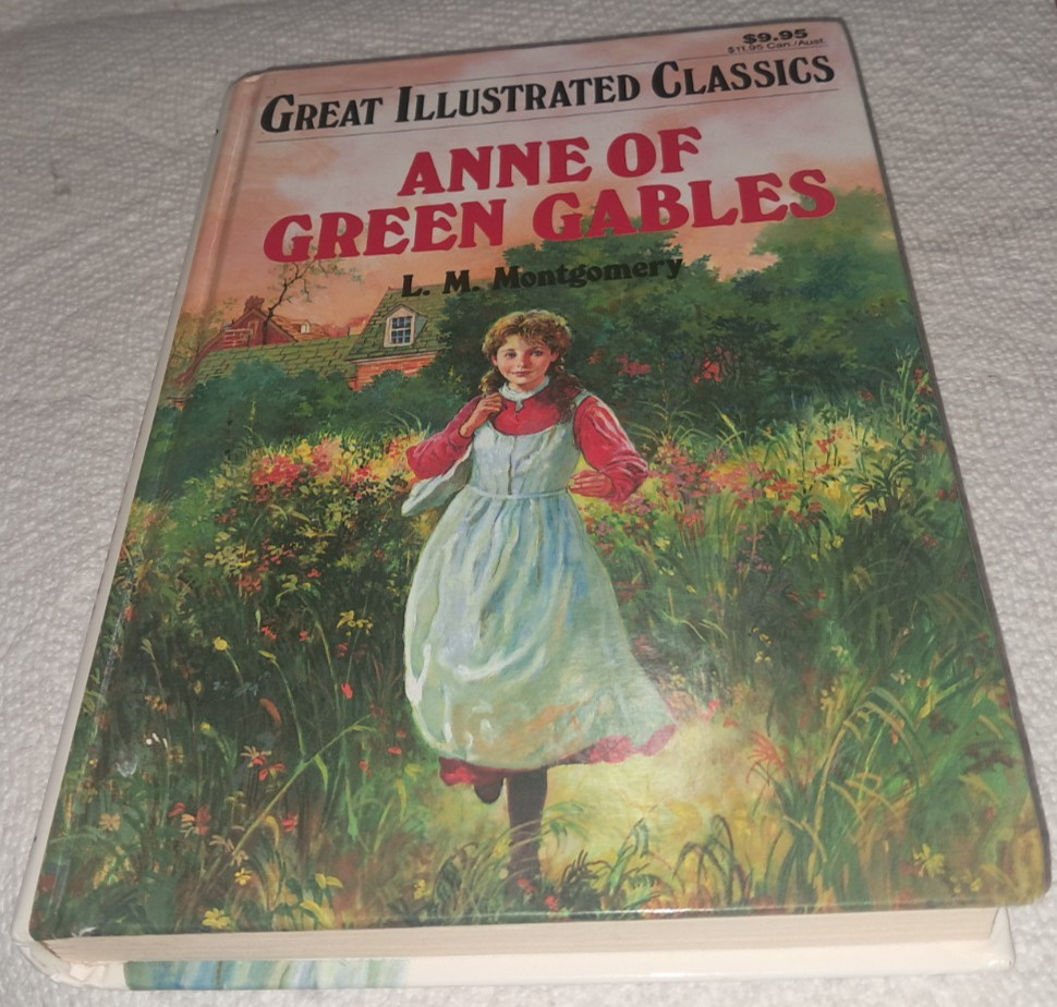 Great Illustrated Classics Anne of Green Gables L M Montgomery 1995 vintage HC