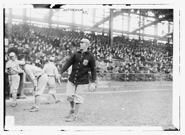 Photo:Christy Mathewson New York NL Baseball 1914 Polo Grounds