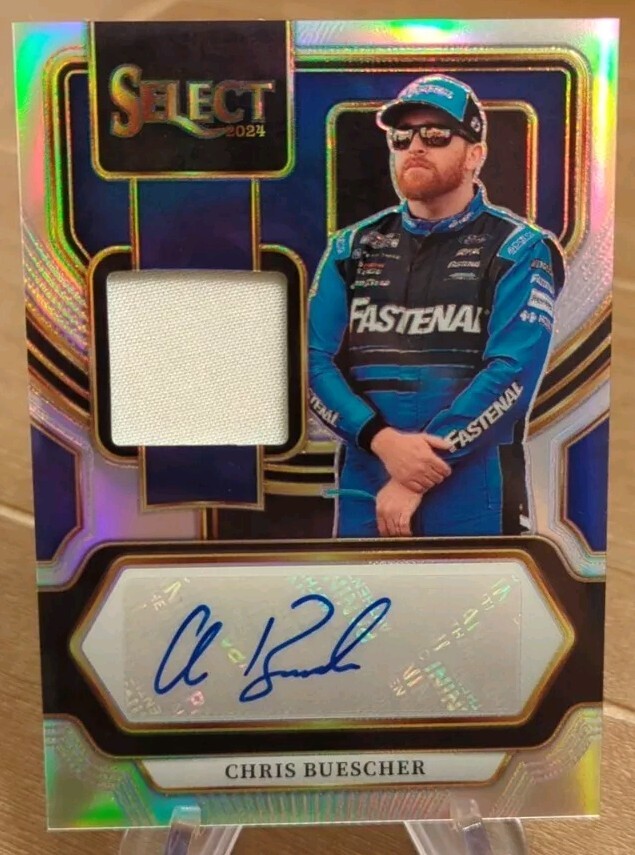 2024 Select Race Used Firesuit Auto Silver Prizm 97/99 Chris Buescher