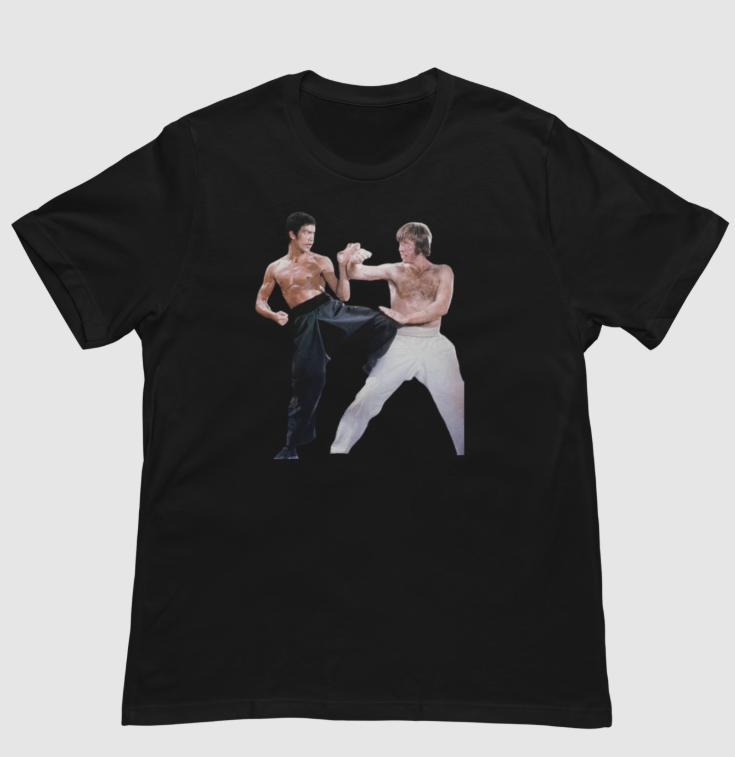 Bruce Lee - Chuck Norris T-Shirt Unisex All Size