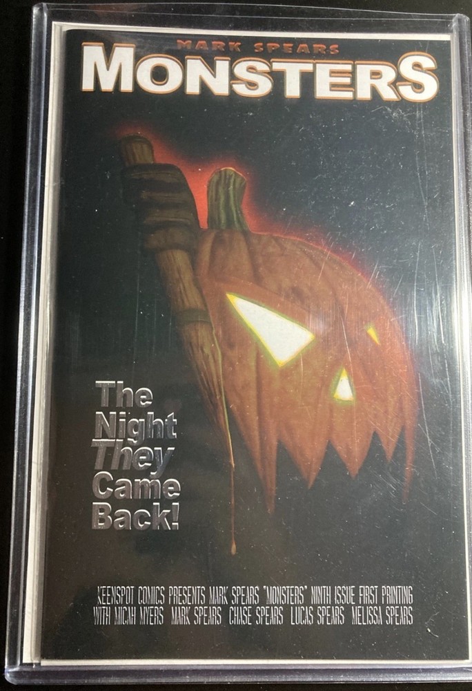 Mark Spears Monsters #9 NM MegaCon Halloween Secret Spot Foil (Limited 100)
