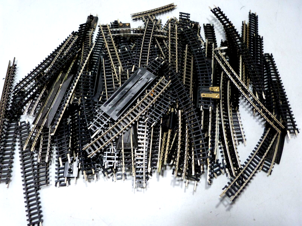 N Scale Atlas Code 80 Nickel Silver Track 118pcs