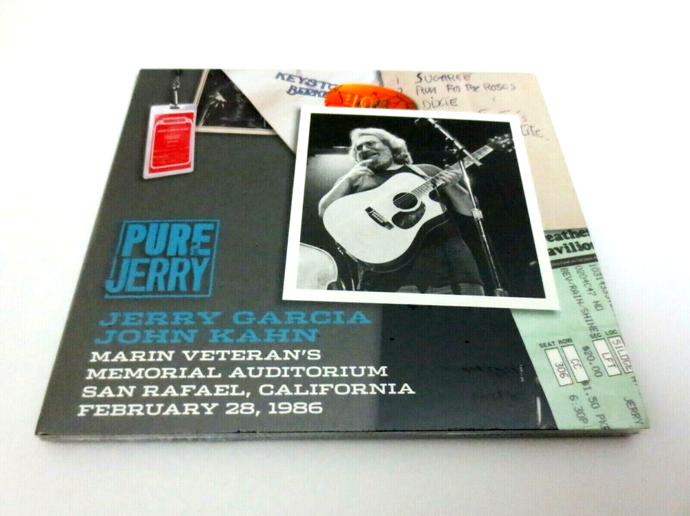 Jerry Garcia John Kahn Live at Marin San Rafael 1986 Grateful Dead CD Pure Jerry 8