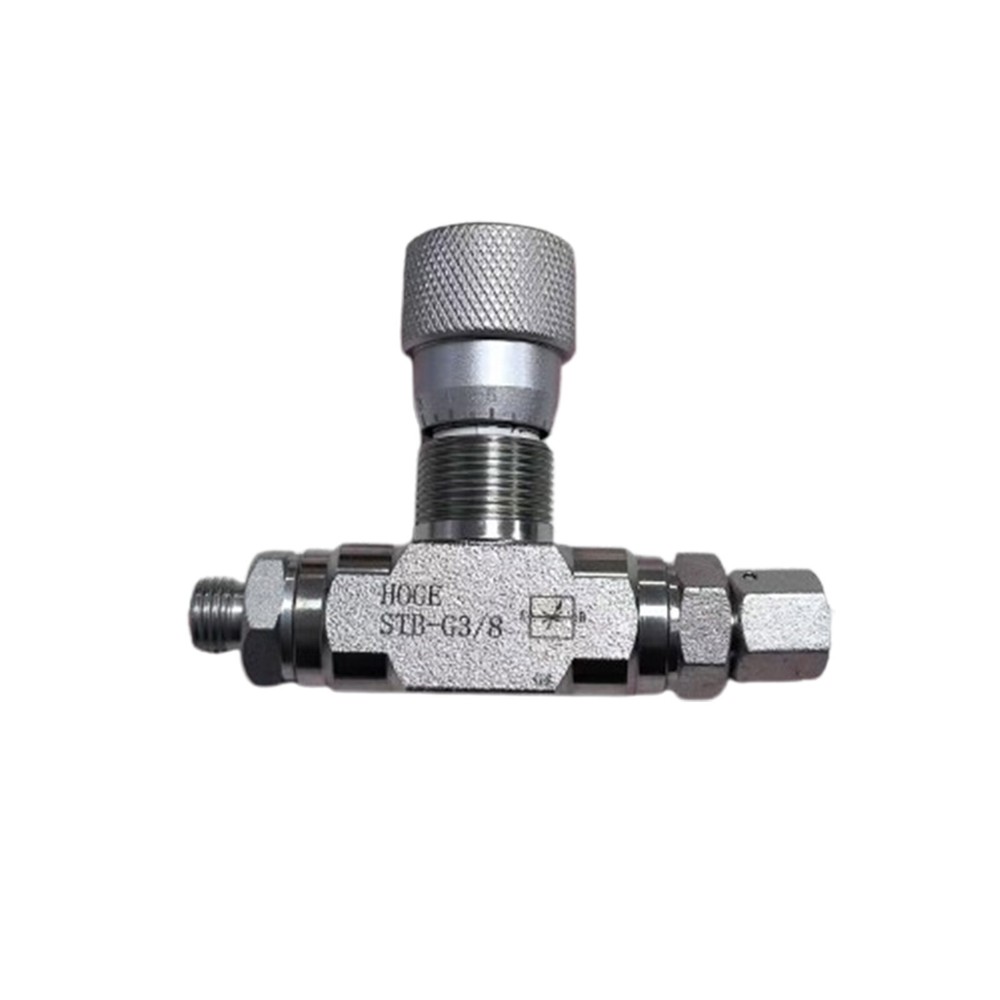 Flow Control Bidirectional Hydraulic Restrictor Valve STB-G3/8 W /L08 Connector