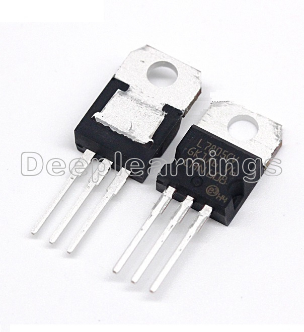 50PCS IC L7805CV L7805 7805 TO-220 Voltage Regulator 5V ST NEW
