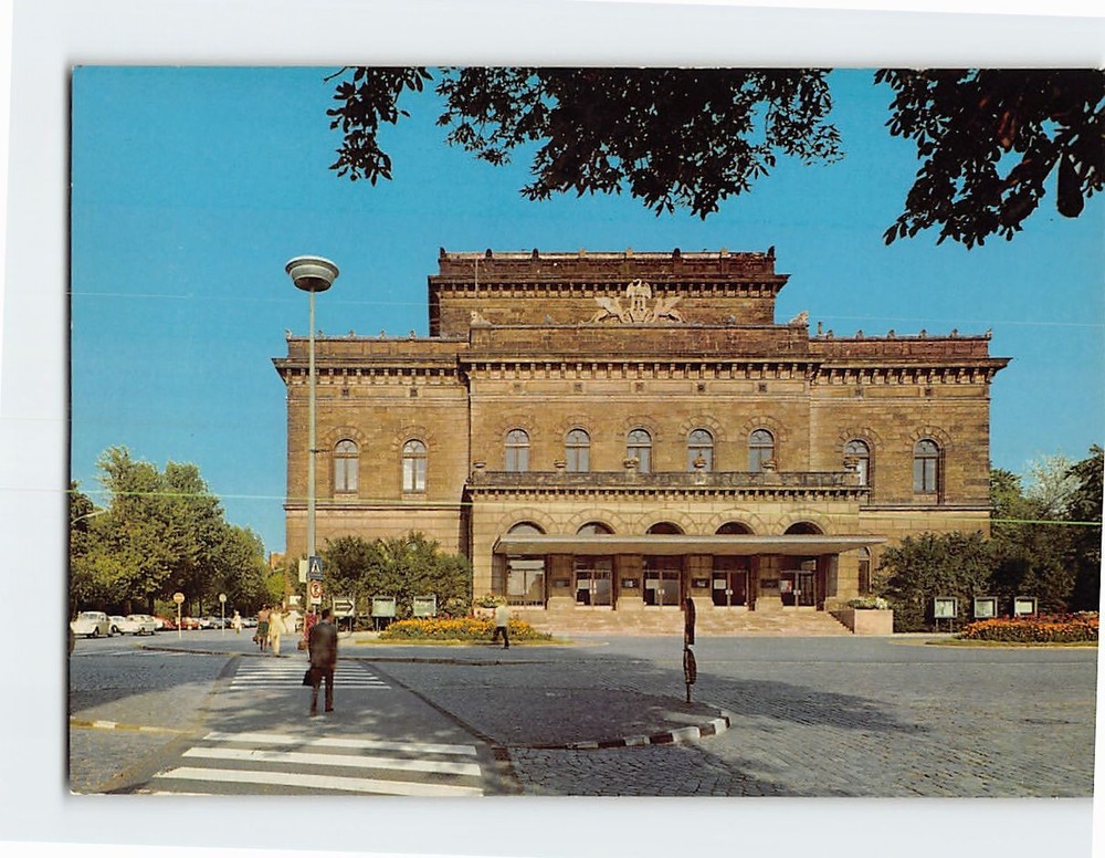 Postcard Staatstheater Braunschweig Germany