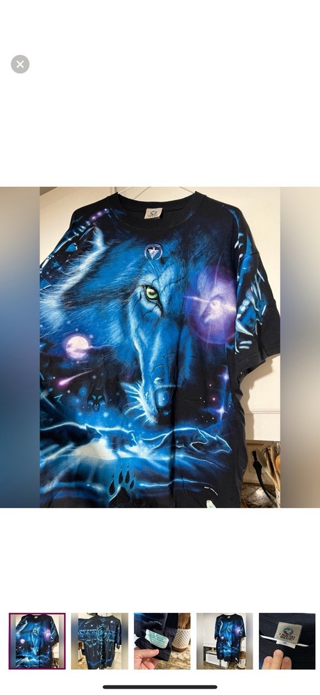 Mens Liquid Blue XL Tshirt NWOT