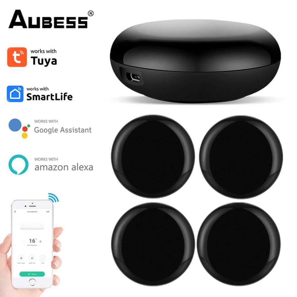 Universal WiFi IR Smart Remote Controller Infrared Blaster Alexa Google Home New