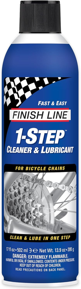 Finish Line 17oz Bike Chain Lubricant Cleaner and Protector Spray