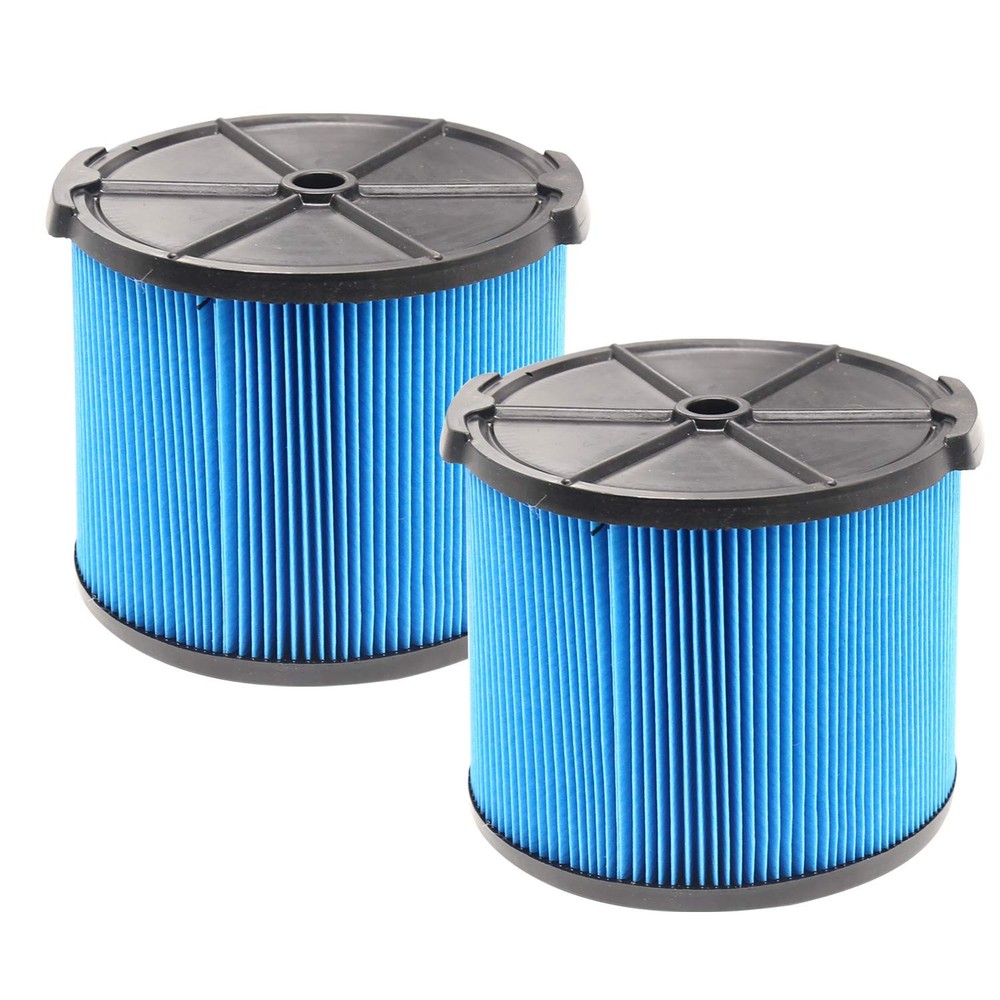 2 Pack VF3500 Replacement Filters for Ridgid 3-4.5 Gallon Wet Dry Shop Vacs