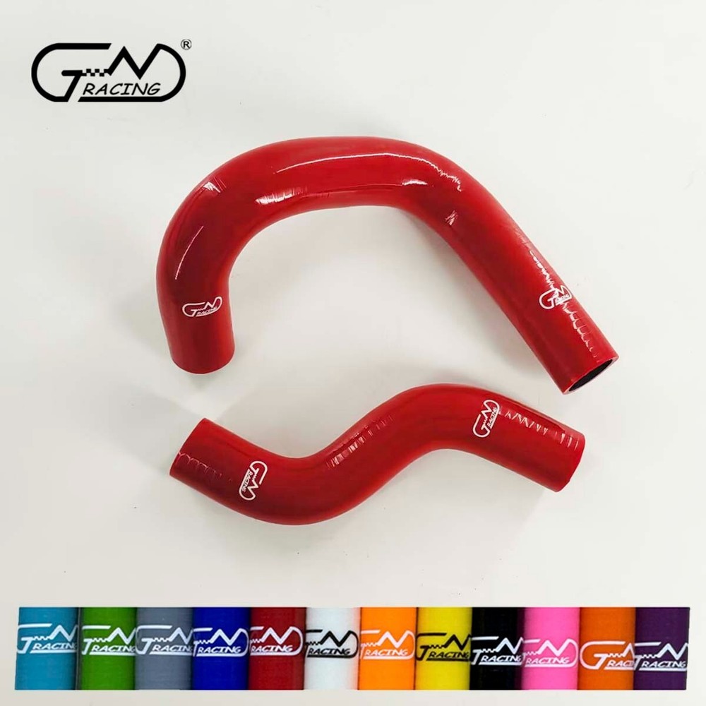 Fit 1970-1973 Nissan Datsun 240Z 2.4L L6 71 72 Silicone Radiator Hoses Kit Red