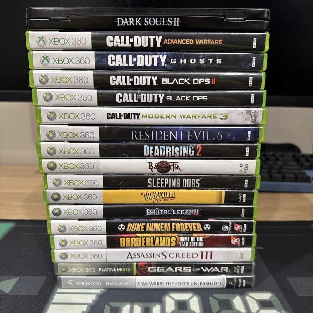 Xbox 360 Lot Of 17 Games