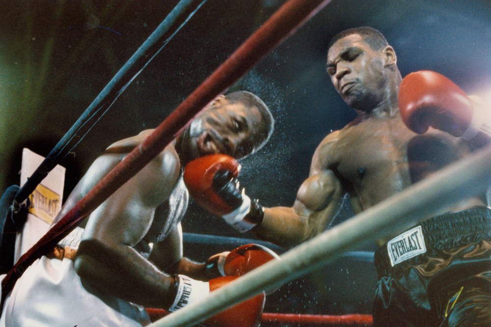 Iron Mike Tyson Upper Cut Knock out KO Boxing Poster