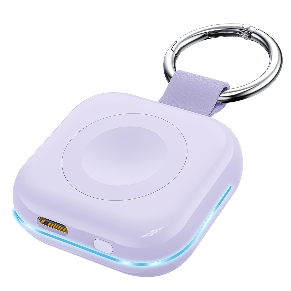 Portable Travel Charger for Apple Watch Series 8,Wireless iWatch Charger 1200mAh
