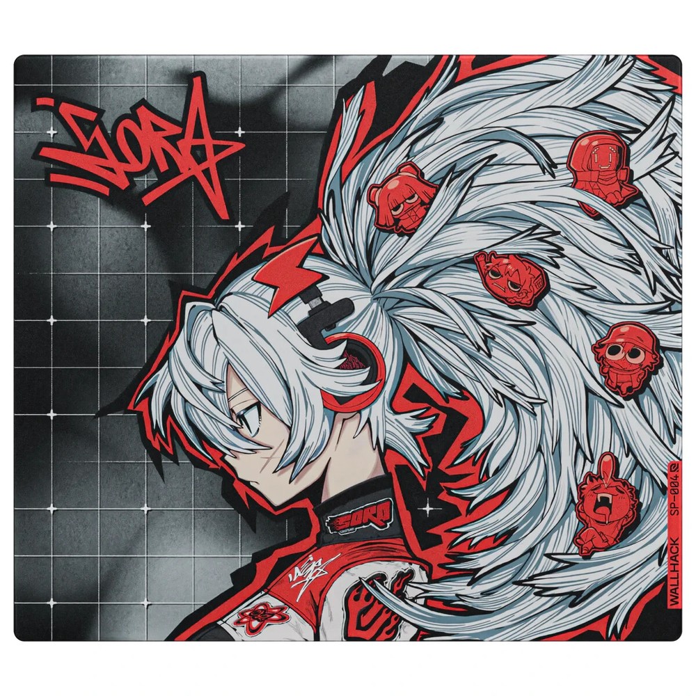 WALLHACK SP-004 - Drift Sora Glass Mouse Pad JAPAN NEW